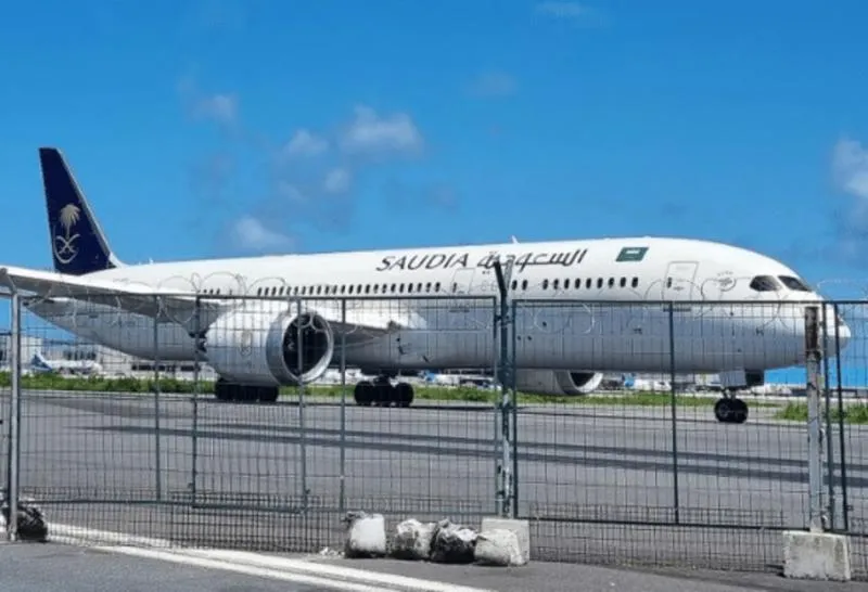 Pesawat Saudi Airlines (AFP)