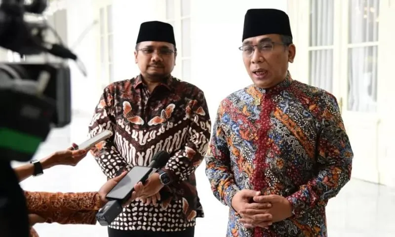 Respons Ketum PBNU saat Ditanya Adiknya Terkait Korupsi Kuota Haji. (Istimewa).