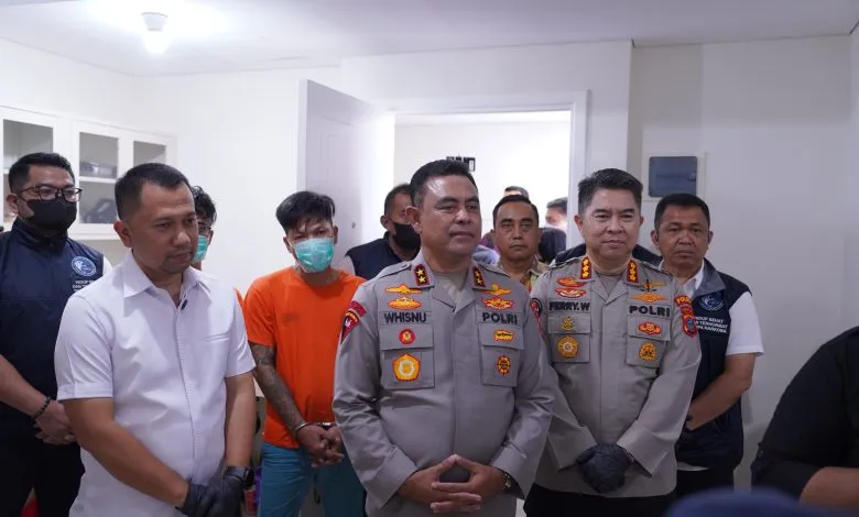 Pabrik Liquid Vape Narkotika Senilai Rp300 M Dibongkar Polda Sumut. (Istimewa).