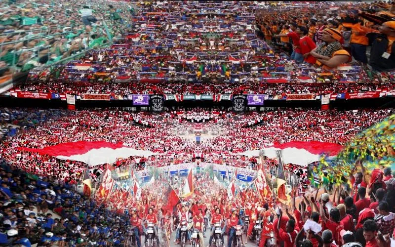 Ilustrasi Suporter yang mendukung para pemain - Sumber Foto: Shopee