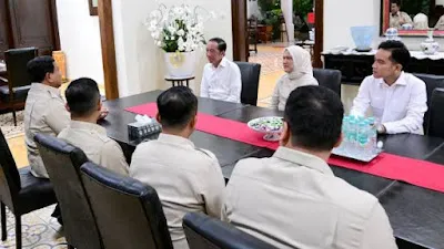 Prabowo Temui Jokowi, Kasus Ijazah Dibantu-Pemakzulan Gibran Landai. (Istimewa).