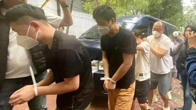 Nekat Bikin Kantor Polisi Palsu di Jakarta, 11 WNA China Diringkus. (Istimewa).