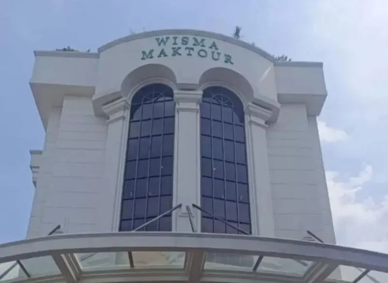 Kantor haji dan umroh Maktour di Jalan Otista Raya No. 80, Jakarta Timur.(Maktour)