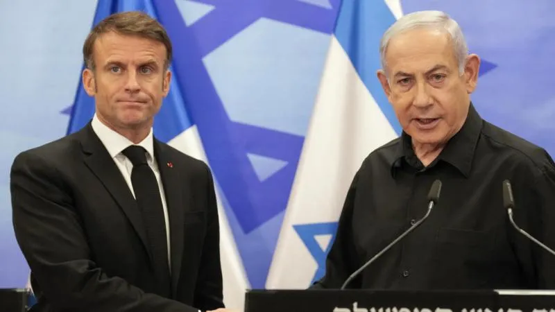 Sebab Prancis Mau Akui Palestina, Netanyahu vs Macron Perang Kata-kata. (Istimewa).