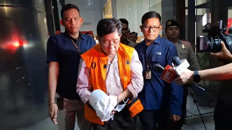 Terkait Kasus IUP Tambang Kaltim, KPK Tahan Pengusaha Rudy Ong. (Sabir Laluhu-pantausidang.com)