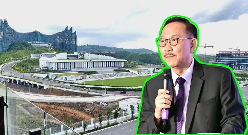 Kepala Otorita IKN (2022-2024) Prof.Dr.Bambang Susantono berbicara soal IKN dalam forum diskusi di IKN, Sabtu Agustus 2025. Foto: RRI IKN.