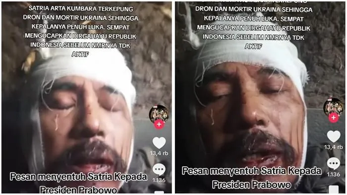 Usai Viral Luka Parah di Kepala, Satria Kumbara Tak Bisa Dihubungi. (Istimewa).