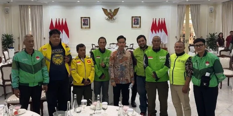 Sentil Pertemuan Gibran-Wakil Ojol, Netizen: Drama Apalagi Nih Bocah? (Istimewa).
