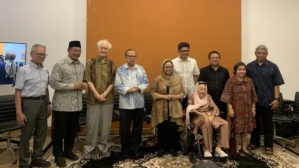 Gerakan Nurani Bangsa menyampaikan 5 poin pesan kebangsaan. (Mulia Budi/detikcom)