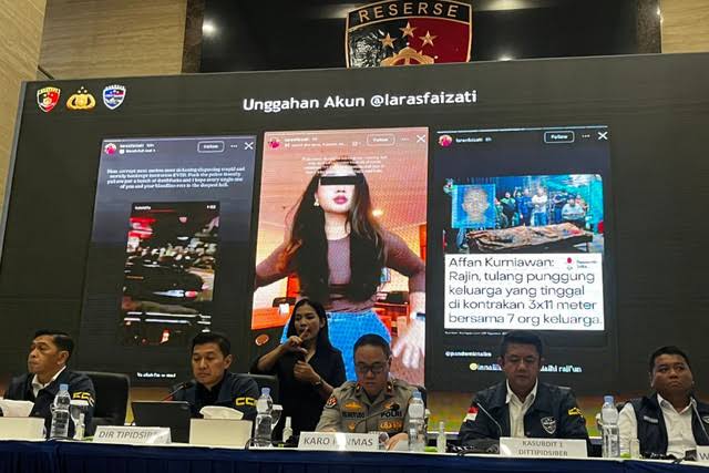 Hakim Menolak Ekssepsi Laras Faizati dalam Kasus Penghasutan Demo Agustus