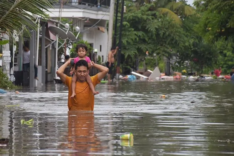 Ilustrasi Banjir. ANTARA FOTO/Adhi Prayitno/nym/hp.(Adhi Prayitno)