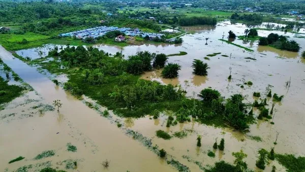 Banjir yang merendam 7 distrik di Kabupaten Sorong, Provinsi Papua. (Dok. BPBD Kabupaten Sorong)