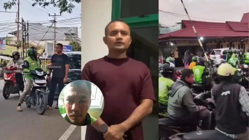 Viral Oknum TNI di Pontianak Pukul Driver Ojol hingga Hidung Patah. (Istimewa).