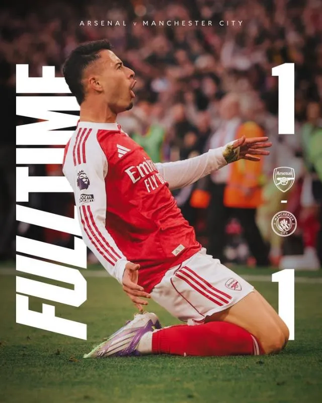 Gol Martinelli Bawa Arsenal Pepet Liverpool di Klasemen Liga Inggris. (X Arsenal).