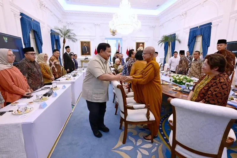 Gerakan Nurani Bangsa menemui Presiden Prabowo Subianto (Dok.Setneg)