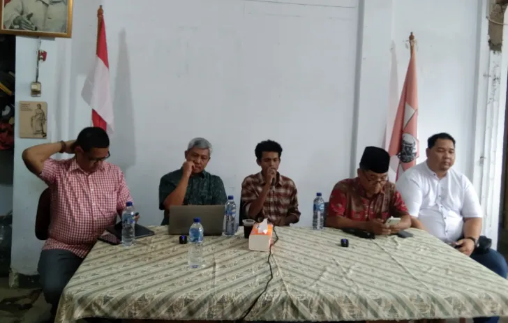 Diskusi Publik GMNI Jaksel Pra-Konfercab Ke-IV GMNI Jakarta Selatan dengan tema Reformasi Kepolisian di Indonesia di Pancoran, Jakarta Selatan, Kamis (1/10). (dok. GMNI Jaksel)
