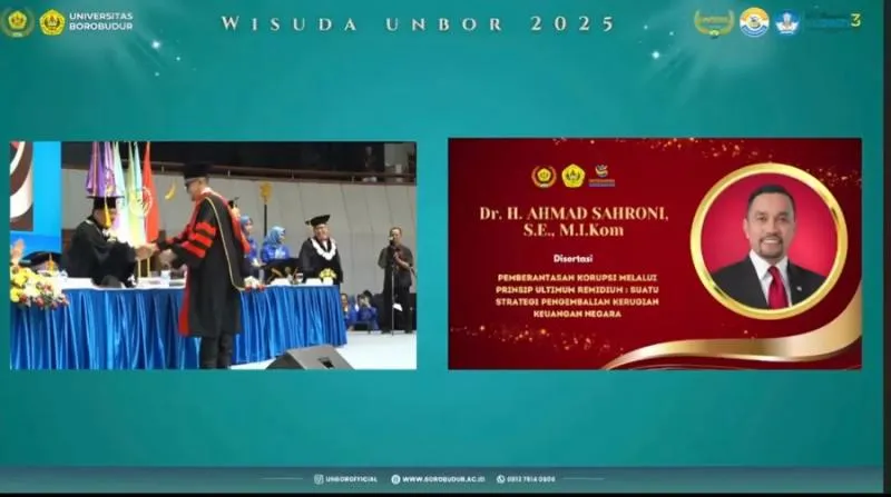 program doktor Ilmu Hukum Universitas Borobudur. (Istimewa).