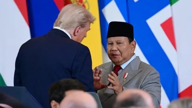 Heboh Bisik-bisik Trump-Prabowo di KTT Perdamaian Gaza, Ini Isinya. (Istimewa).