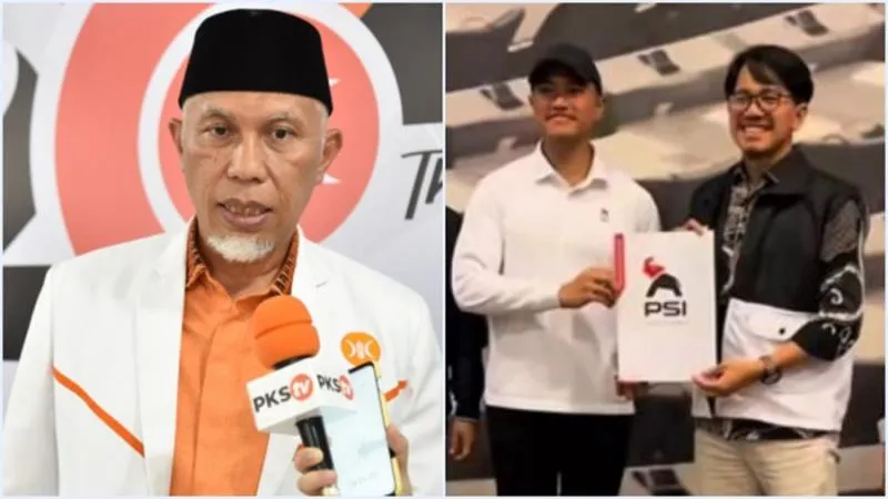 Resmi Kaesang Tunjuk Anak Buya Mahyeldi PKS Jadi Ketua PSI Sumbar. (Istimewa).