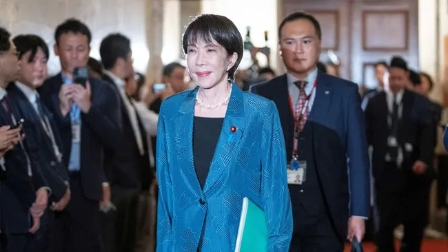 Resmi, Sanae Takaichi Jadi Perdana Menteri Perempuan Jepang Pertama. (cnnindonesia).