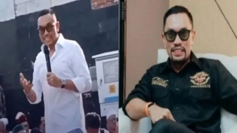 Akhirnya Nongol ke Publik, Ahmad Sahroni Sindir Penjarah Rumahnya. (Istimewa).