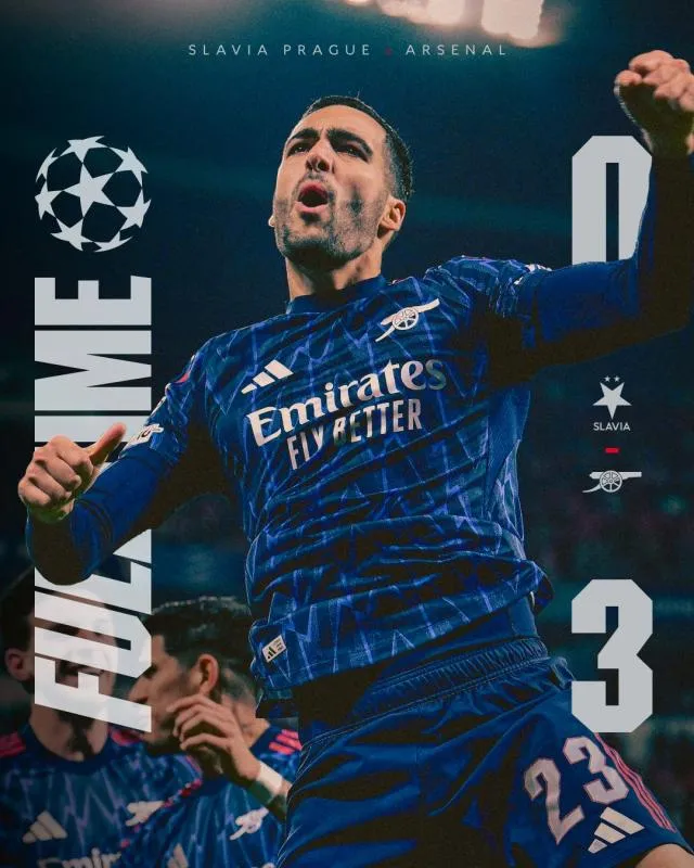 Update Liga Champions: Arsenal, Liverpool, Bayern Munchen Menang. (Twitter Arsenal).