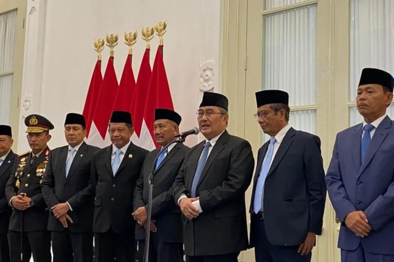 Ketua Komisi Reformasi Polri Jimly Asshiddiqie mengatakan akan menggelar rapat perdana di Mabes Polri, Jakarta Selatan, pada Senin (10/11/2025). (KOMPAS.com/FIKA NURUL ULYA)