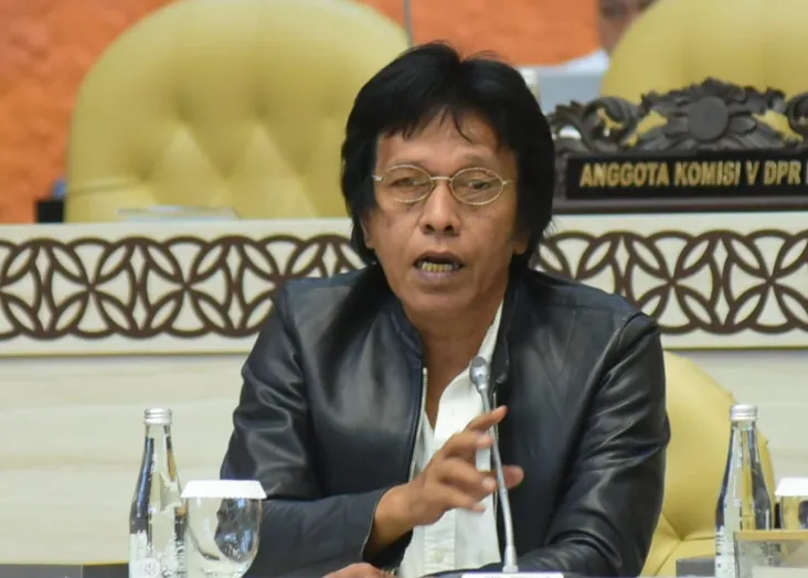Anggota Komisi V DPR RI Adian Napitupulu. (DPR E Media)