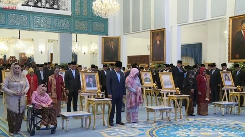 Ini Daftar Lengkap Tokoh Penerima Gelar Pahlawan Nasional Tahun Ini. (Biro Pers Istana).