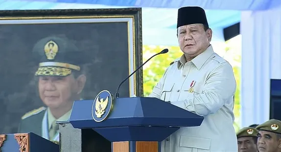 Presiden RI Prabowo Subianto. (Kumparan)