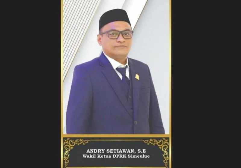 Wakil Ketua DPRK Aceh Positif Narkoba Usai Kena Razia di Medan. (Istimewa).