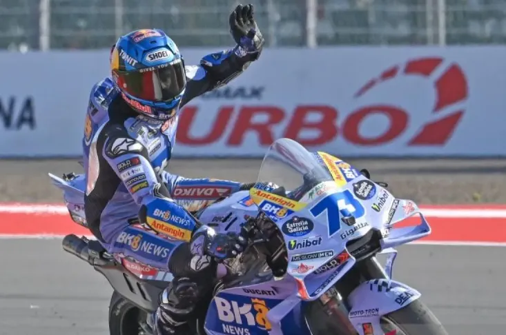 Alex Marquez. (Antara)