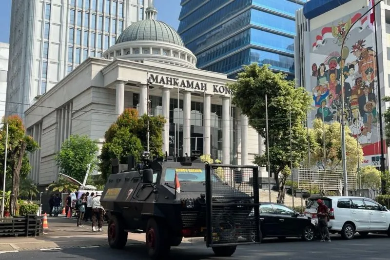Gedung Mahkamah Konstitusi (Dokumen foto Kompas.com)