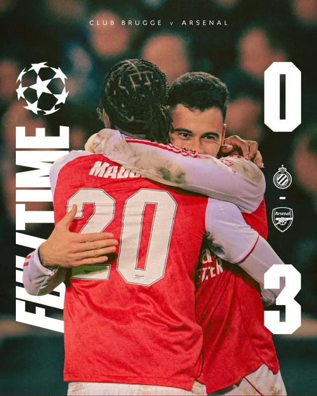 Update Liga Champions: Arsenal Masih Sempurna, Madrid Kalah, PSG Seri. (x Arsenal).