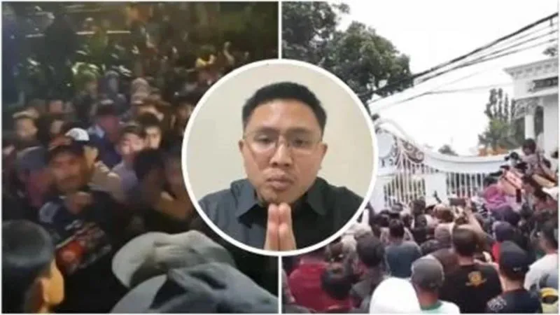 Buntut Hina Suku Sunda, Mencekam Rumah Resbob Digeruduk Massa. (Istimewa).