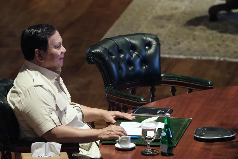 Ini Deretan Poin Penting Hasil Rapat Terbatas Prabowo di Hambalang. (Setpres).