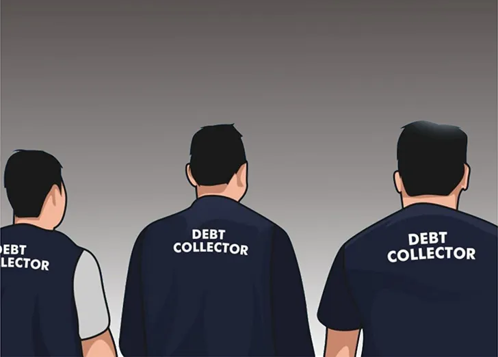 Ilustrasi debt collector