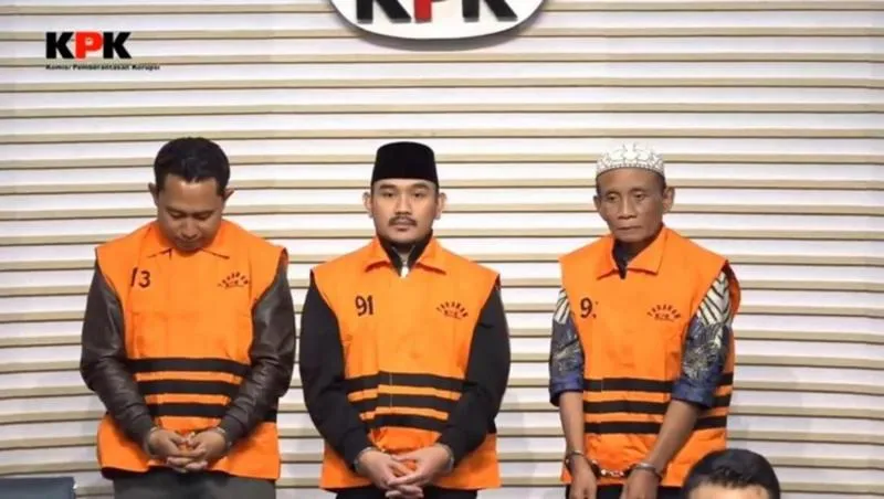 Bupati Bekasi Ade Kuswara jadi tersangka KPK (Foto: YouTube KPK)