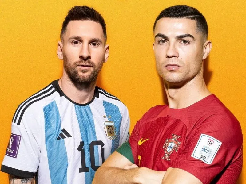 Messi atau Ronaldo yang Cetak Gol Lebih Banyak di Tahun 2025. (Istimewa).