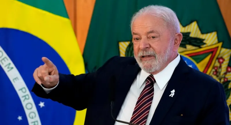 Presiden Brasil Luiz Inacio Lula da Silva. (AP via VOAIndonesia)