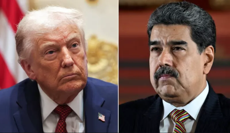 Kolase: Presiden AS Donald Trump dan Presiden Venezuela Nicholas Maduro. (CNN)