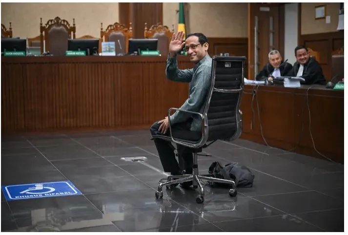Jaksa Menayakan Bagaimana Nadiem Interverensi ke Siapa Anggota DPR ?   foto detil.com