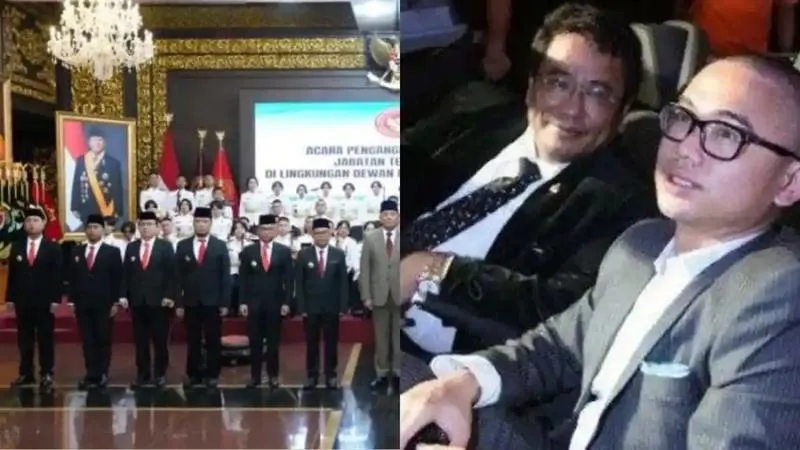 Anak Cak Nun-Hotman Paris Dilantik Jadi Tenaga Ahli Kemhan. (Istimewa).