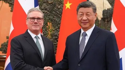 Respons PM Starmer soal Relasi China-Inggris Dianggap Trump Berbahaya. (cnnindonesia).