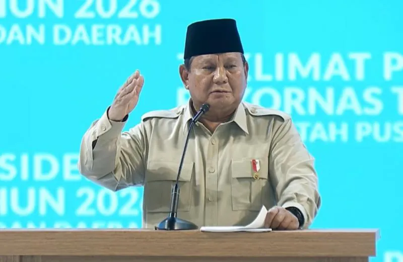 Presiden Prabowo Subianto (TVRI)