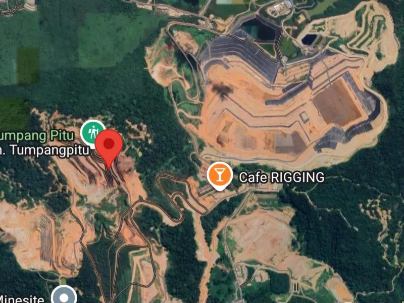 Lokasi tambang emas Tumpang Pitu, Banyuwangi