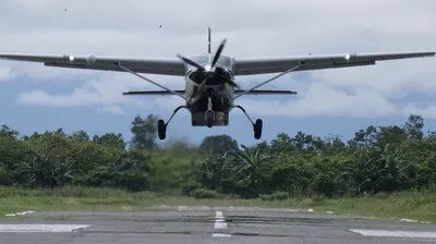 Pesawat Smart Air Ditembaki KKB di Boven Digoel (Smart Air)