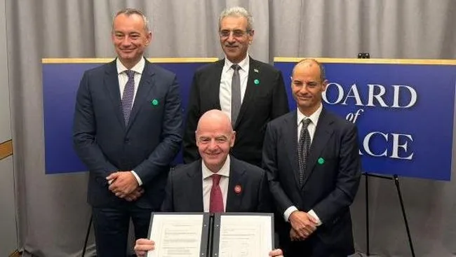 Gabung Board of Peace, FIFA Siapkan 4 Program Pulihkan Gaza Palestina. (FIFA).