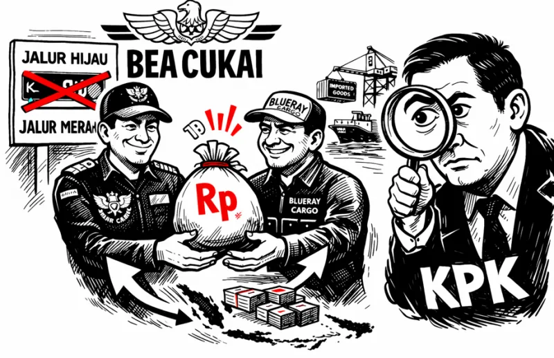 Ilustrasi: Cover Investigasi. (ChatGPT) 