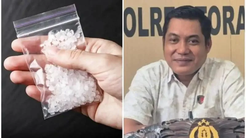 Kasat Narkoba Toraja Terjerat Kasus Narkoba. (istimewa).